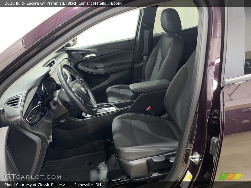 Front Seat of 2020 Encore GX Preferred