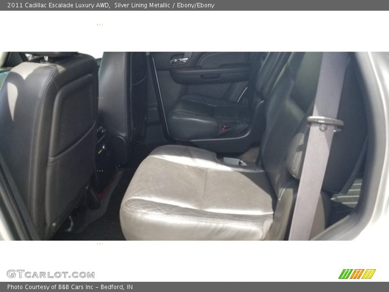 Silver Lining Metallic / Ebony/Ebony 2011 Cadillac Escalade Luxury AWD