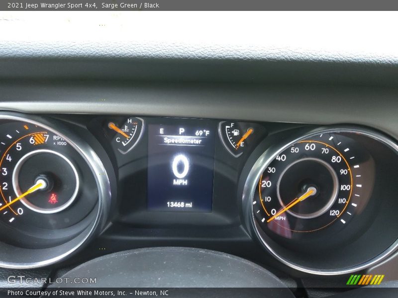  2021 Wrangler Sport 4x4 Sport 4x4 Gauges