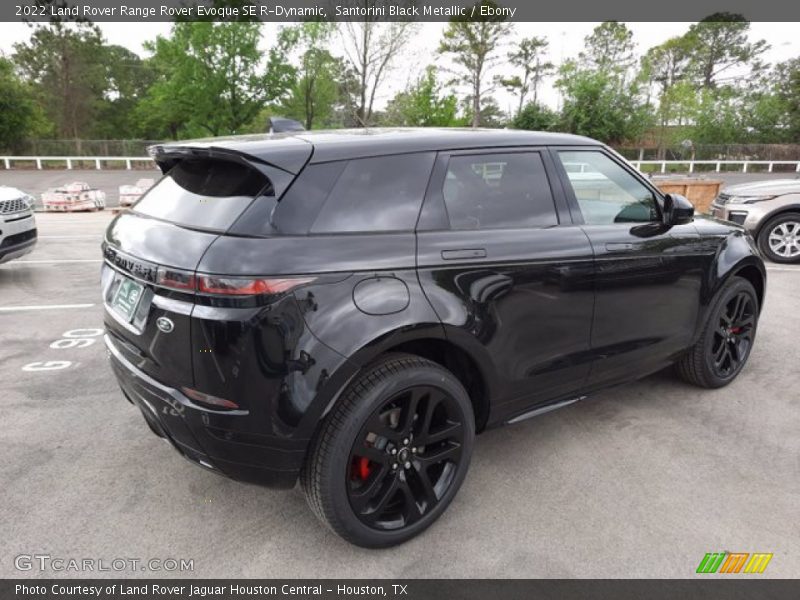 Santorini Black Metallic / Ebony 2022 Land Rover Range Rover Evoque SE R-Dynamic