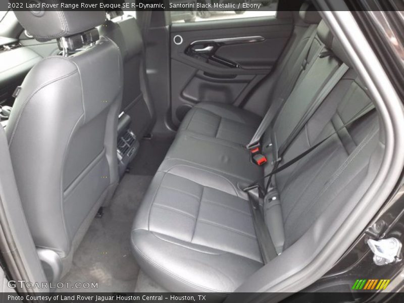 Rear Seat of 2022 Range Rover Evoque SE R-Dynamic