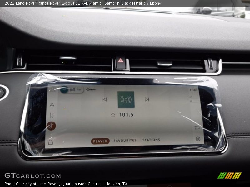 Santorini Black Metallic / Ebony 2022 Land Rover Range Rover Evoque SE R-Dynamic