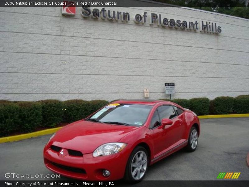 Pure Red / Dark Charcoal 2006 Mitsubishi Eclipse GT Coupe