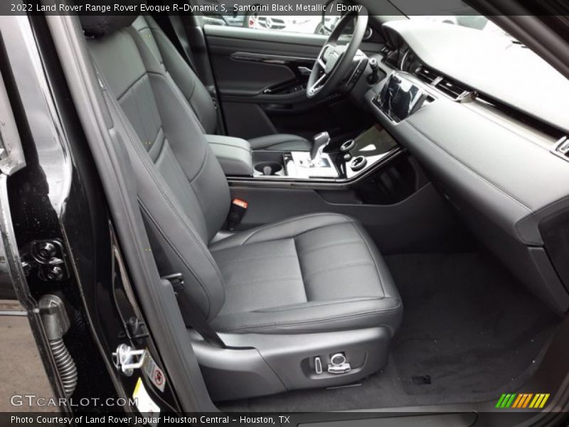  2022 Range Rover Evoque R-Dynamic S Ebony Interior