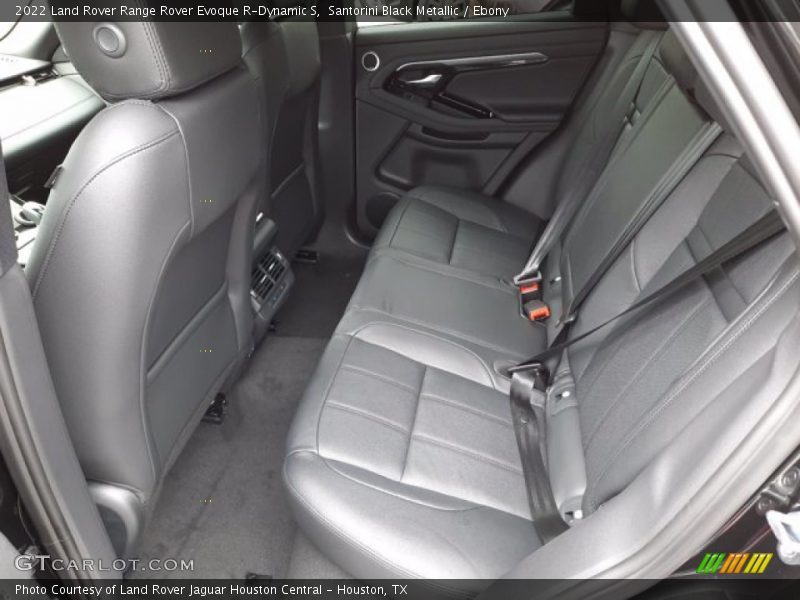Rear Seat of 2022 Range Rover Evoque R-Dynamic S
