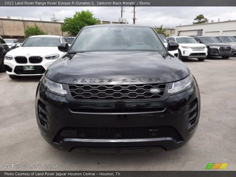Santorini Black Metallic / Ebony 2022 Land Rover Range Rover Evoque R-Dynamic S