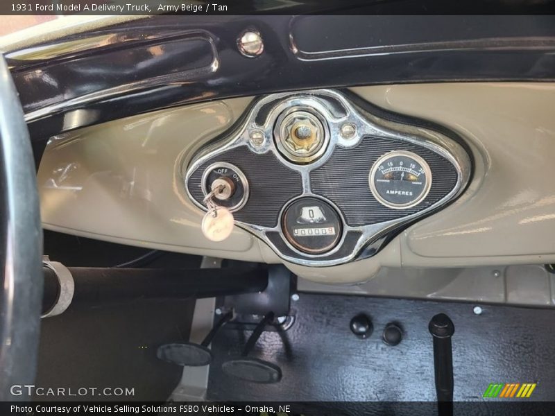 Dashboard of 1931 Model A Delivery Truck