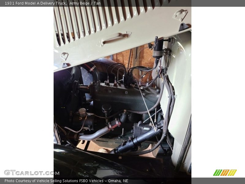  1931 Model A Delivery Truck Engine - 201 cid Sidevalve 4 Cylinder