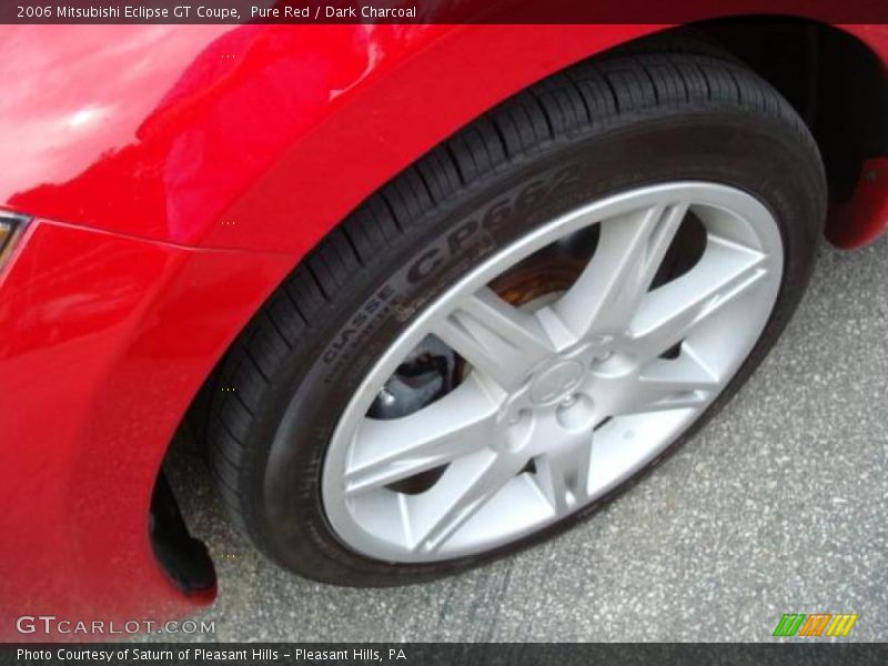 Pure Red / Dark Charcoal 2006 Mitsubishi Eclipse GT Coupe