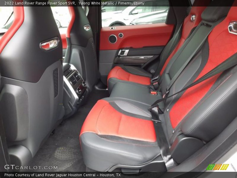 Rear Seat of 2022 Range Rover Sport SVR