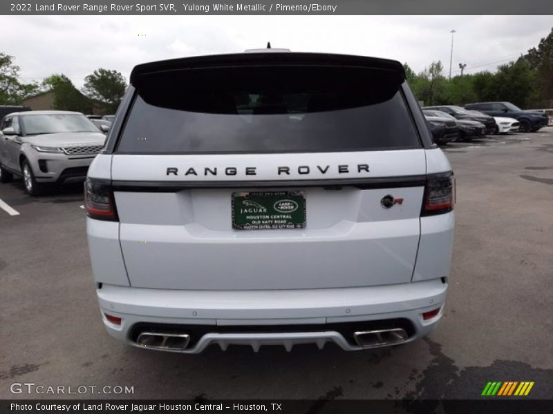 Yulong White Metallic / Pimento/Ebony 2022 Land Rover Range Rover Sport SVR
