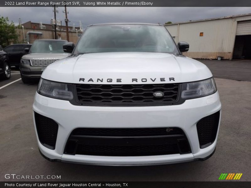 Yulong White Metallic / Pimento/Ebony 2022 Land Rover Range Rover Sport SVR