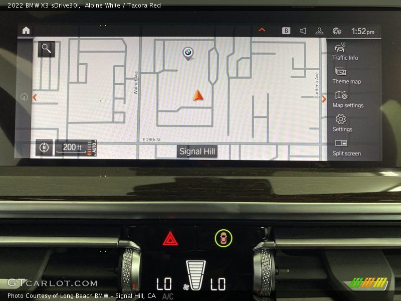 Navigation of 2022 X3 sDrive30i