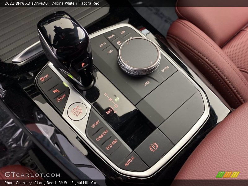  2022 X3 sDrive30i 8 Speed Automatic Shifter