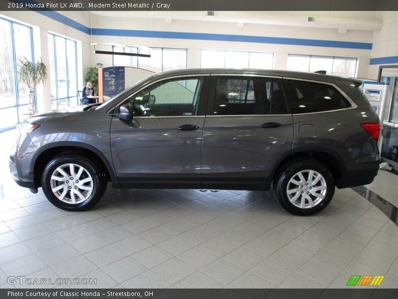  2019 Pilot LX AWD Modern Steel Metallic