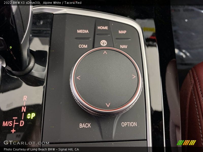 Controls of 2022 X3 sDrive30i