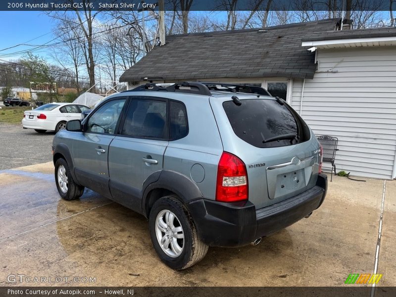 Sahara Silver / Gray 2006 Hyundai Tucson GLS V6