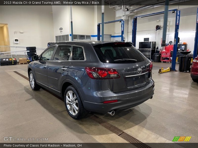 Meteor Gray Mica / Black 2013 Mazda CX-9 Grand Touring AWD