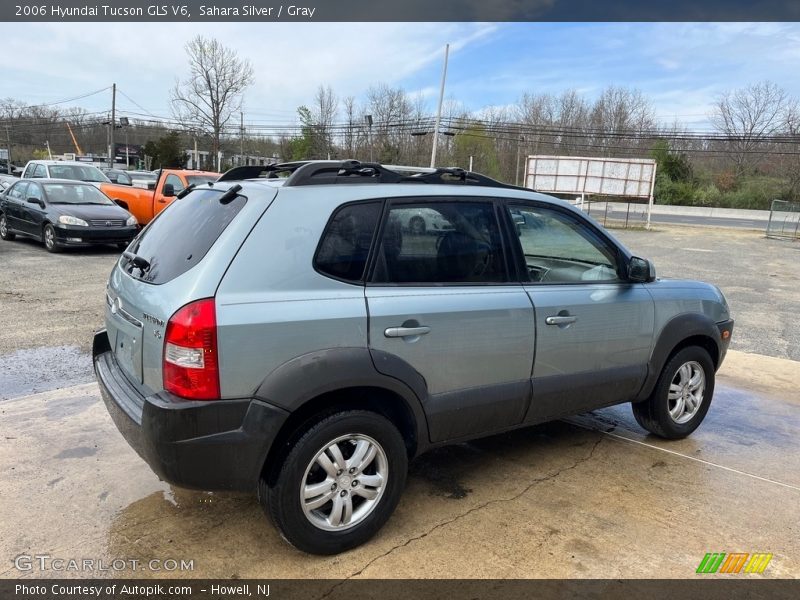 Sahara Silver / Gray 2006 Hyundai Tucson GLS V6