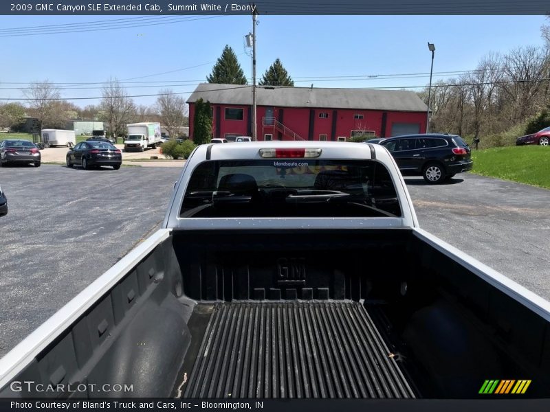 Summit White / Ebony 2009 GMC Canyon SLE Extended Cab