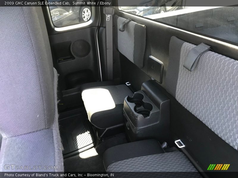Rear Seat of 2009 Canyon SLE Extended Cab