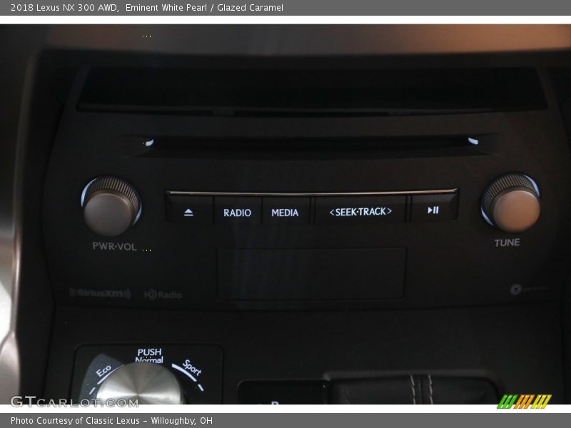 Eminent White Pearl / Glazed Caramel 2018 Lexus NX 300 AWD
