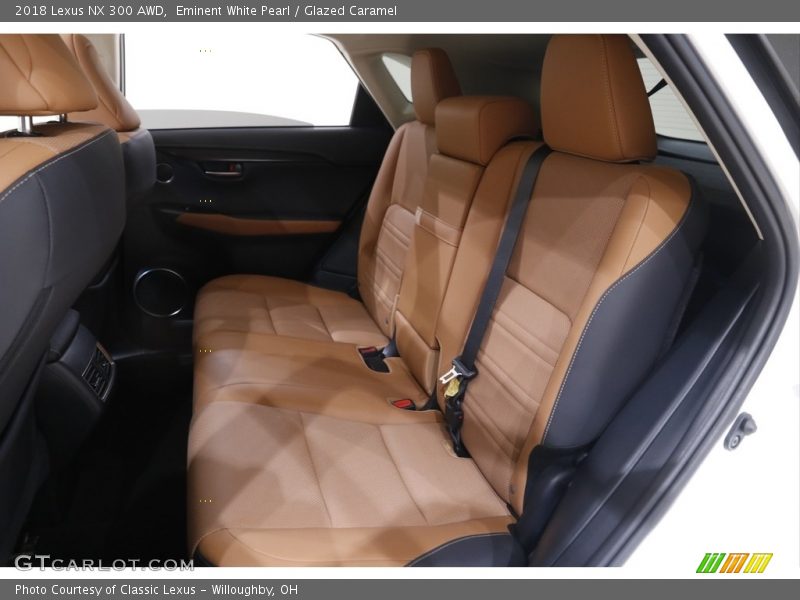 Eminent White Pearl / Glazed Caramel 2018 Lexus NX 300 AWD