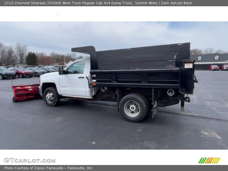 Summit White / Dark Ash/Jet Black 2019 Chevrolet Silverado 3500HD Work Truck Regular Cab 4x4 Dump Truck