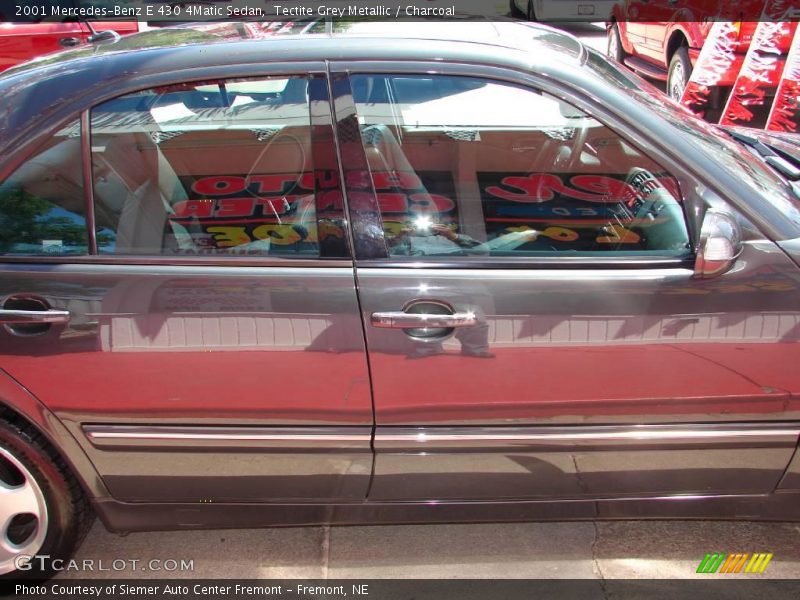 Tectite Grey Metallic / Charcoal 2001 Mercedes-Benz E 430 4Matic Sedan
