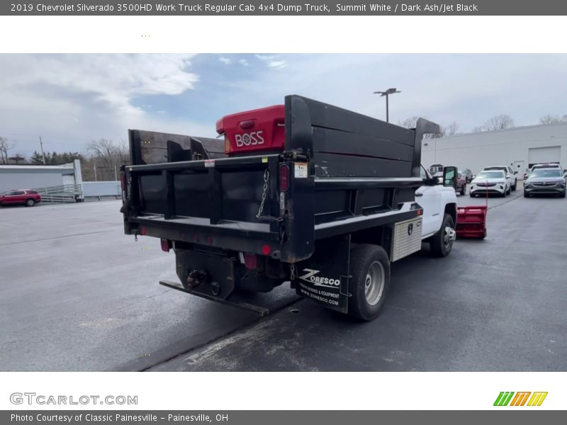 Summit White / Dark Ash/Jet Black 2019 Chevrolet Silverado 3500HD Work Truck Regular Cab 4x4 Dump Truck