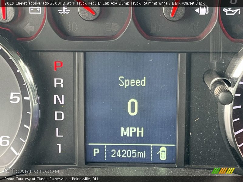 Summit White / Dark Ash/Jet Black 2019 Chevrolet Silverado 3500HD Work Truck Regular Cab 4x4 Dump Truck