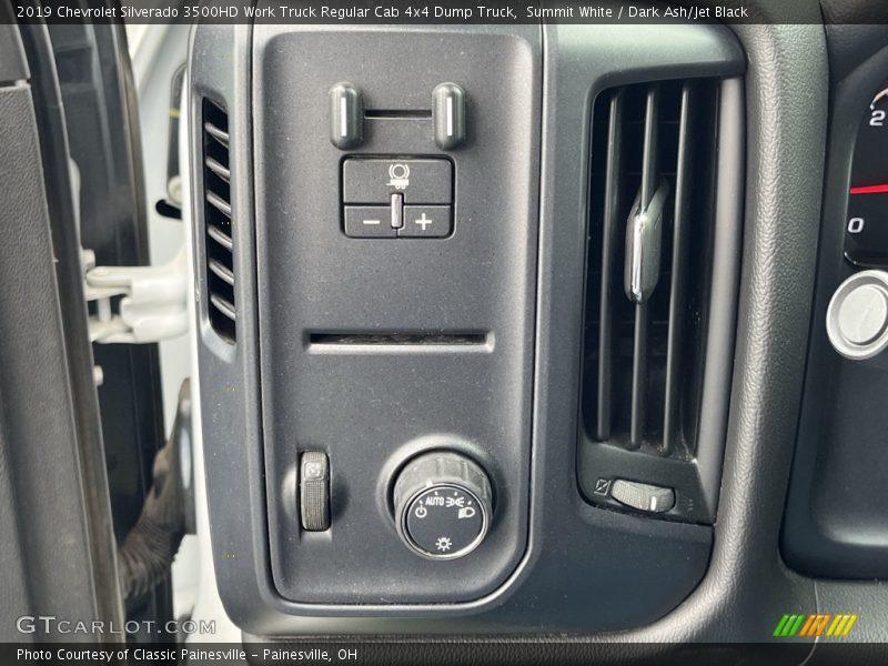 Summit White / Dark Ash/Jet Black 2019 Chevrolet Silverado 3500HD Work Truck Regular Cab 4x4 Dump Truck