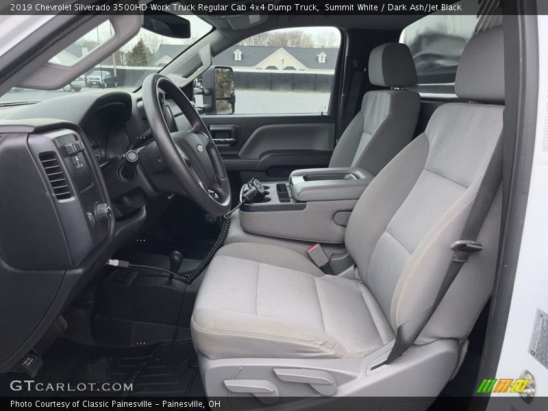 Summit White / Dark Ash/Jet Black 2019 Chevrolet Silverado 3500HD Work Truck Regular Cab 4x4 Dump Truck
