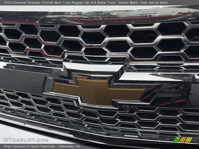 Summit White / Dark Ash/Jet Black 2019 Chevrolet Silverado 3500HD Work Truck Regular Cab 4x4 Dump Truck