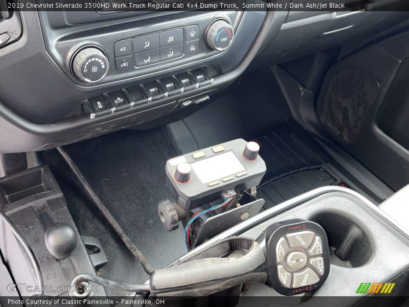 Summit White / Dark Ash/Jet Black 2019 Chevrolet Silverado 3500HD Work Truck Regular Cab 4x4 Dump Truck