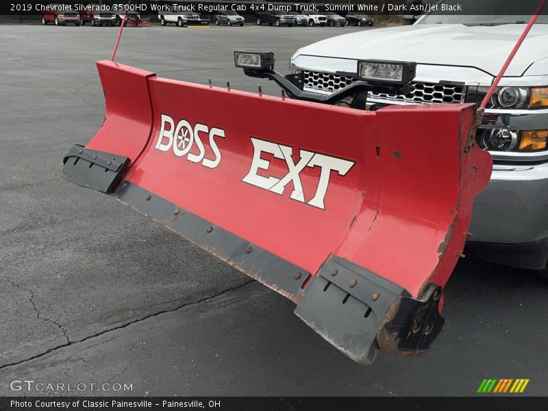 Summit White / Dark Ash/Jet Black 2019 Chevrolet Silverado 3500HD Work Truck Regular Cab 4x4 Dump Truck