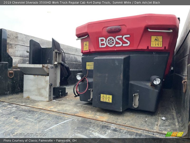 Summit White / Dark Ash/Jet Black 2019 Chevrolet Silverado 3500HD Work Truck Regular Cab 4x4 Dump Truck