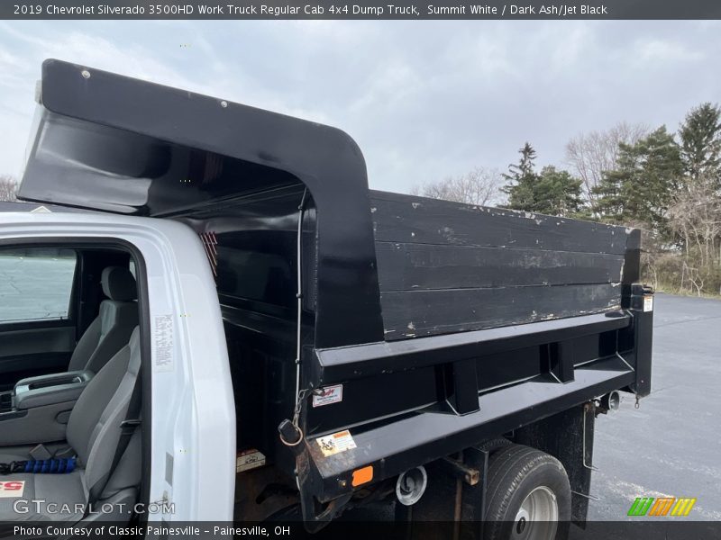 Summit White / Dark Ash/Jet Black 2019 Chevrolet Silverado 3500HD Work Truck Regular Cab 4x4 Dump Truck