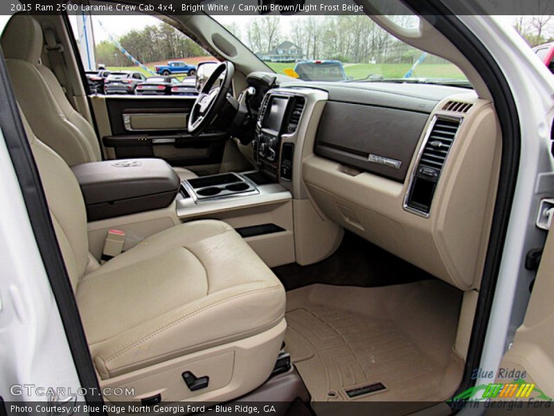 Canyon Brown/Light Frost Beige Interior - 2015 2500 Laramie Crew Cab 4x4 