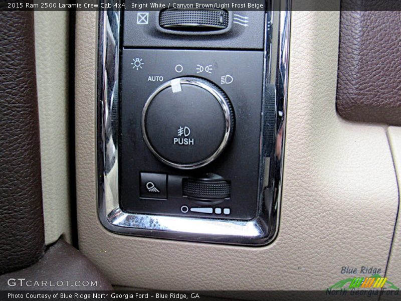 Controls of 2015 2500 Laramie Crew Cab 4x4