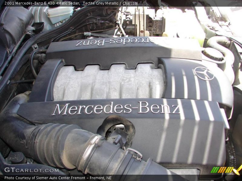 Tectite Grey Metallic / Charcoal 2001 Mercedes-Benz E 430 4Matic Sedan