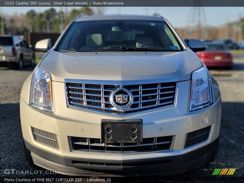 Silver Coast Metallic / Shale/Brownstone 2015 Cadillac SRX Luxury