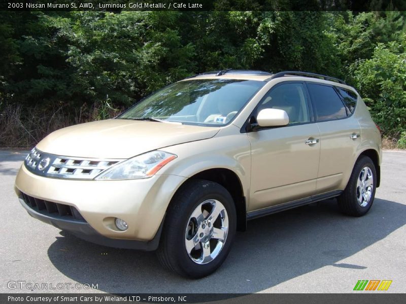 Luminous Gold Metallic / Cafe Latte 2003 Nissan Murano SL AWD
