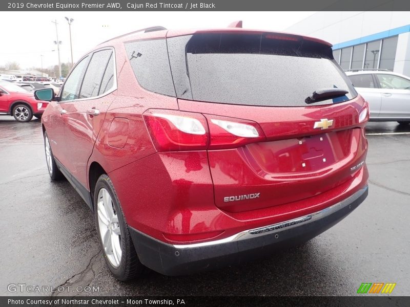 Cajun Red Tintcoat / Jet Black 2019 Chevrolet Equinox Premier AWD