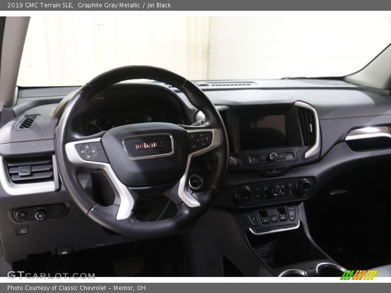 Graphite Gray Metallic / Jet Black 2019 GMC Terrain SLE