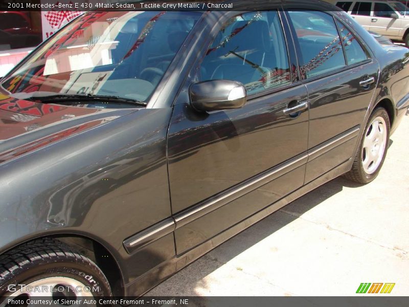 Tectite Grey Metallic / Charcoal 2001 Mercedes-Benz E 430 4Matic Sedan