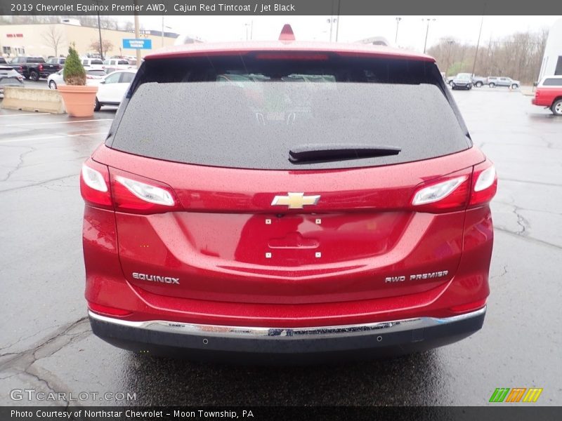 Cajun Red Tintcoat / Jet Black 2019 Chevrolet Equinox Premier AWD
