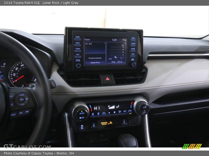 Lunar Rock / Light Gray 2019 Toyota RAV4 XLE