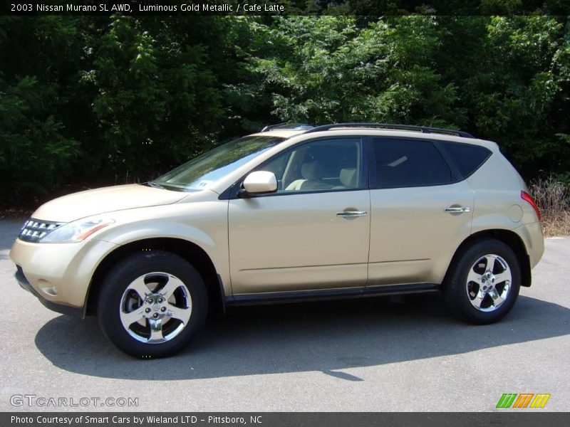 Luminous Gold Metallic / Cafe Latte 2003 Nissan Murano SL AWD