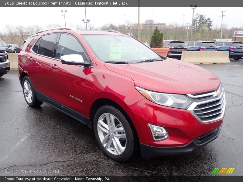 Cajun Red Tintcoat / Jet Black 2019 Chevrolet Equinox Premier AWD